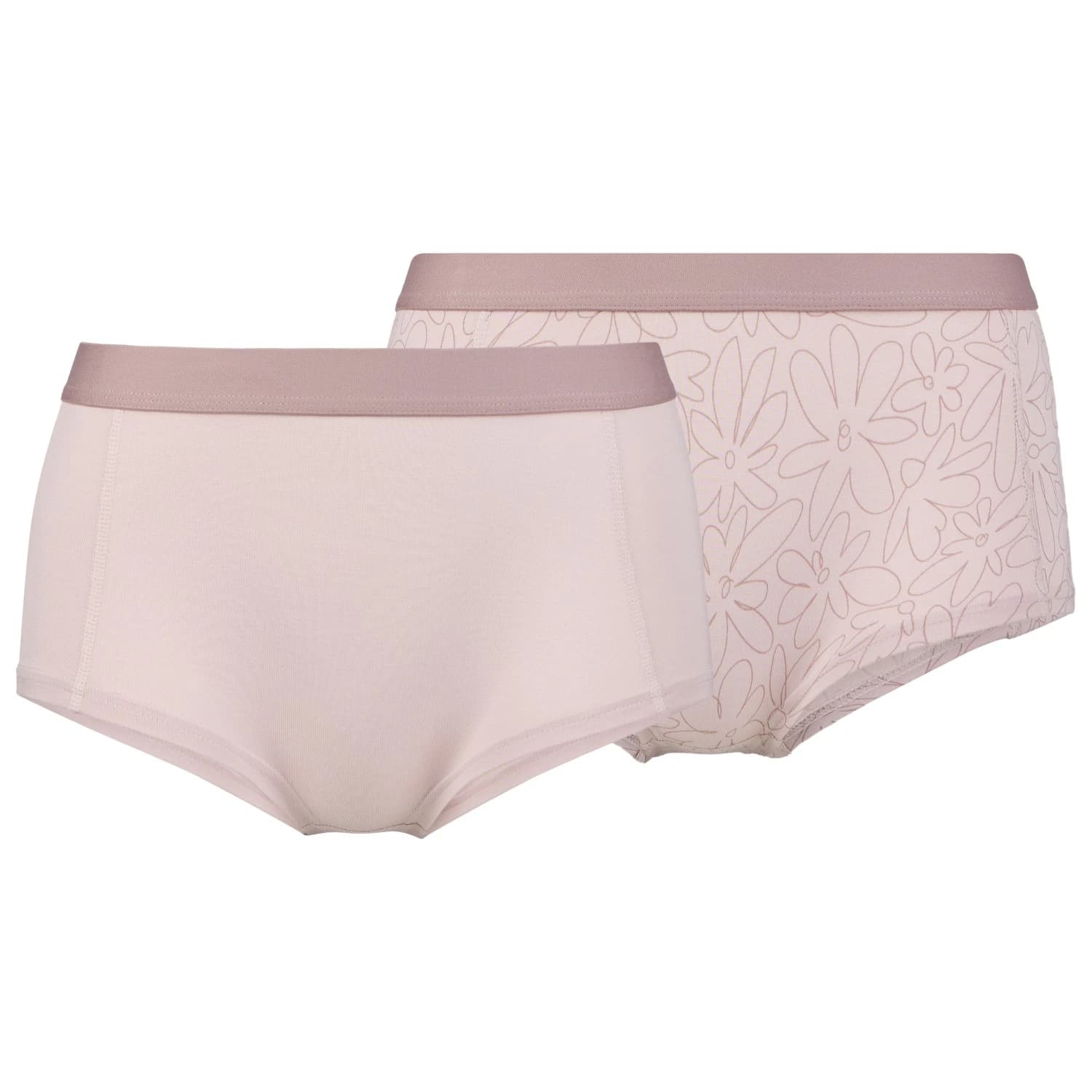 Дамско синтетично термобельо Stoic Women's TrosaSt. Hipster 2-Pack Synthetic base layer - Shadow Rose AOP / Sahdow Rose