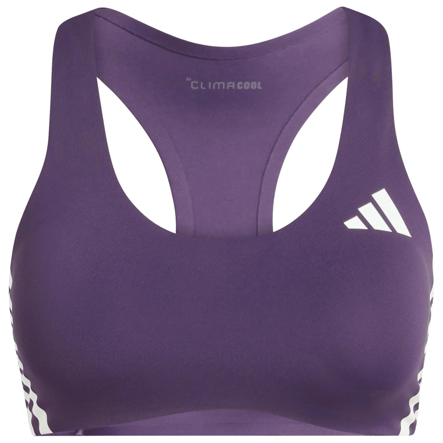 Дамски спортен сутиен adidas Women's Adizero MS Bra Sports bra - Aurora Plum