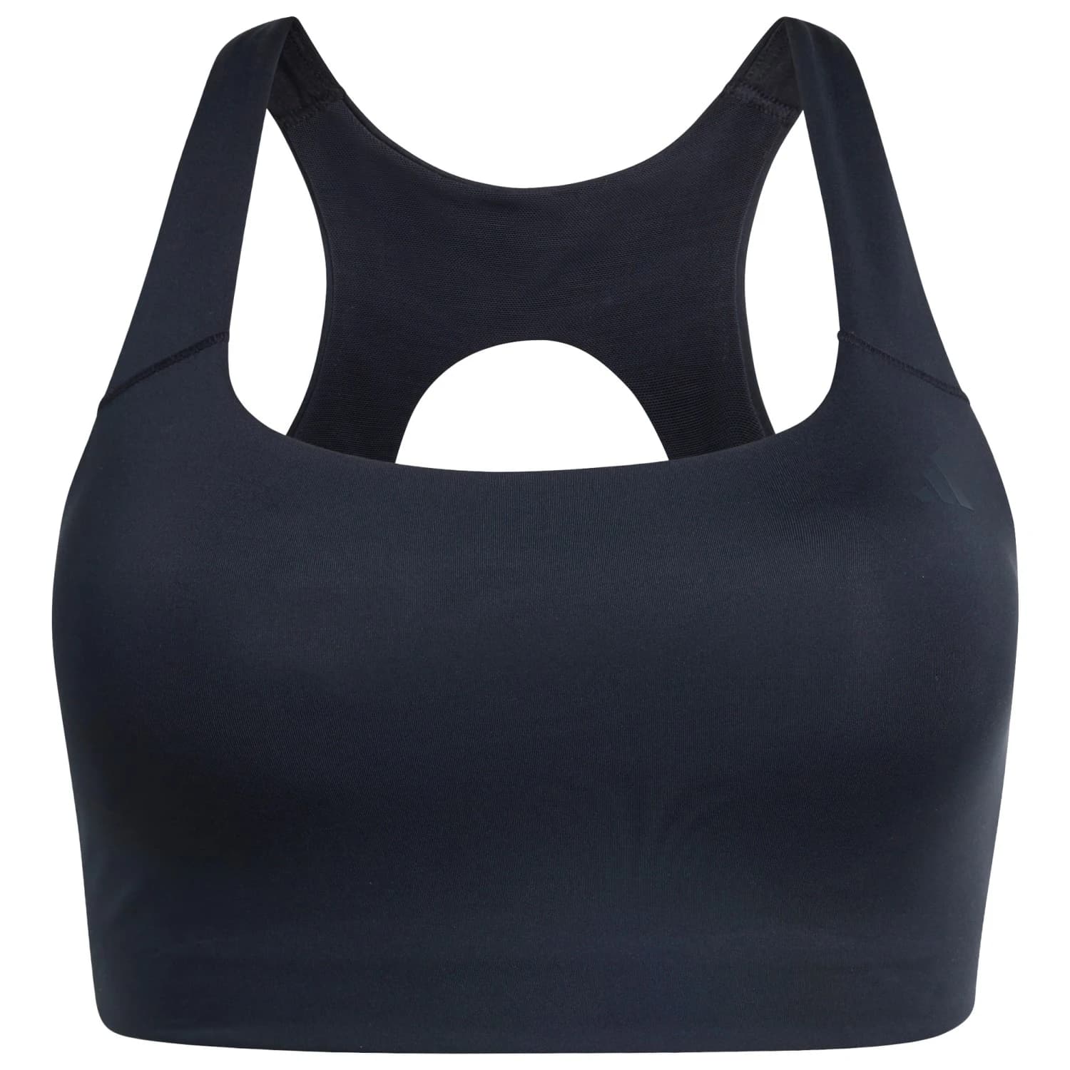 Дамски спортен сутиен adidas Women's Optime MS 3-Strips PS Sports bra - Black