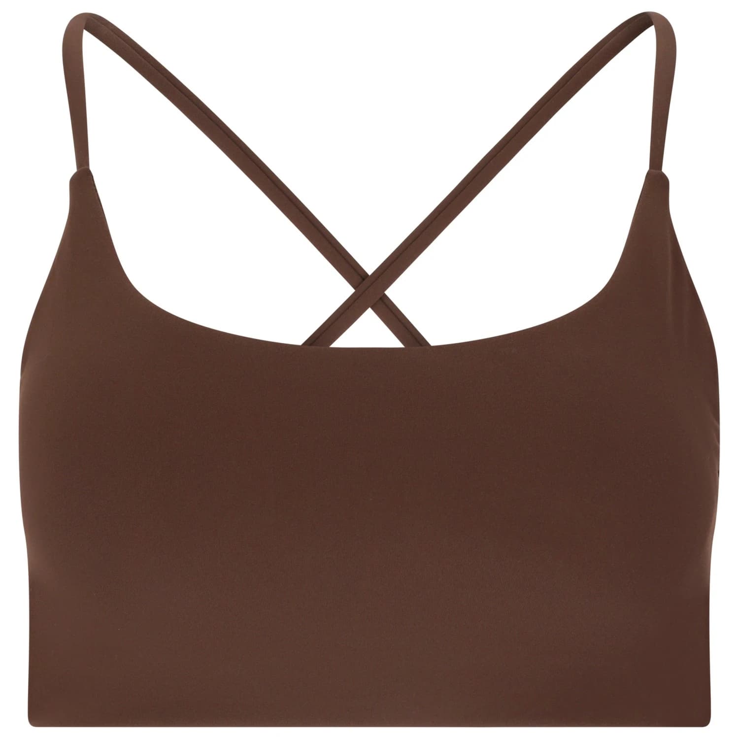 Дамски спортен сутиен ATHLECIA Women's Emarri Sports Bra - Chocolate Torte