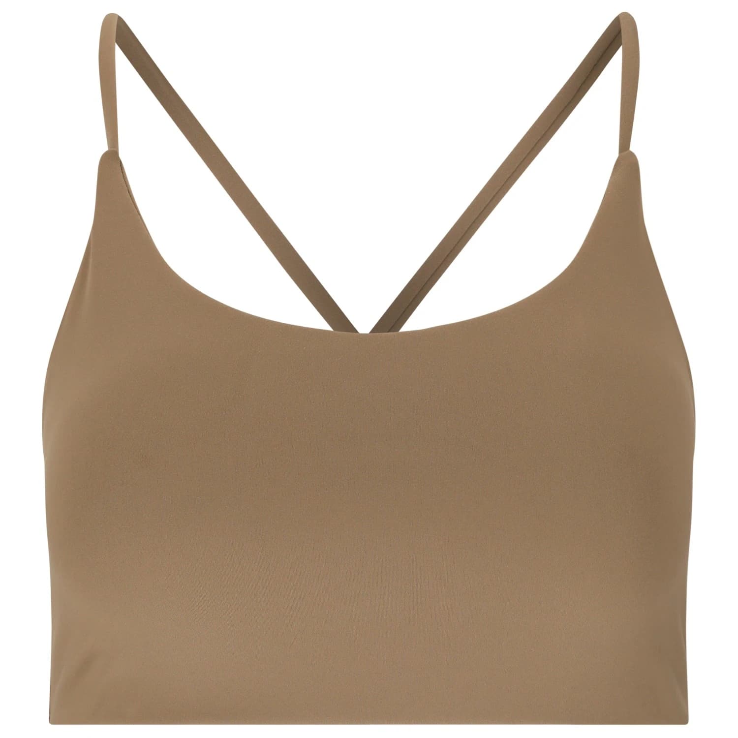 Дамски спортен сутиен Athlecia Women's Emarri Sports Bra - Greige