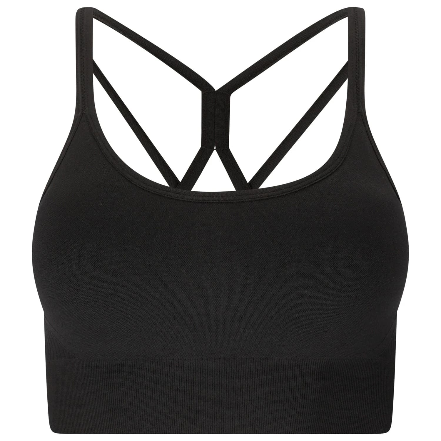 Дамски спортен сутиен ATHLECIA Women's Foan V4 Seamless Bra Sports bra - Black