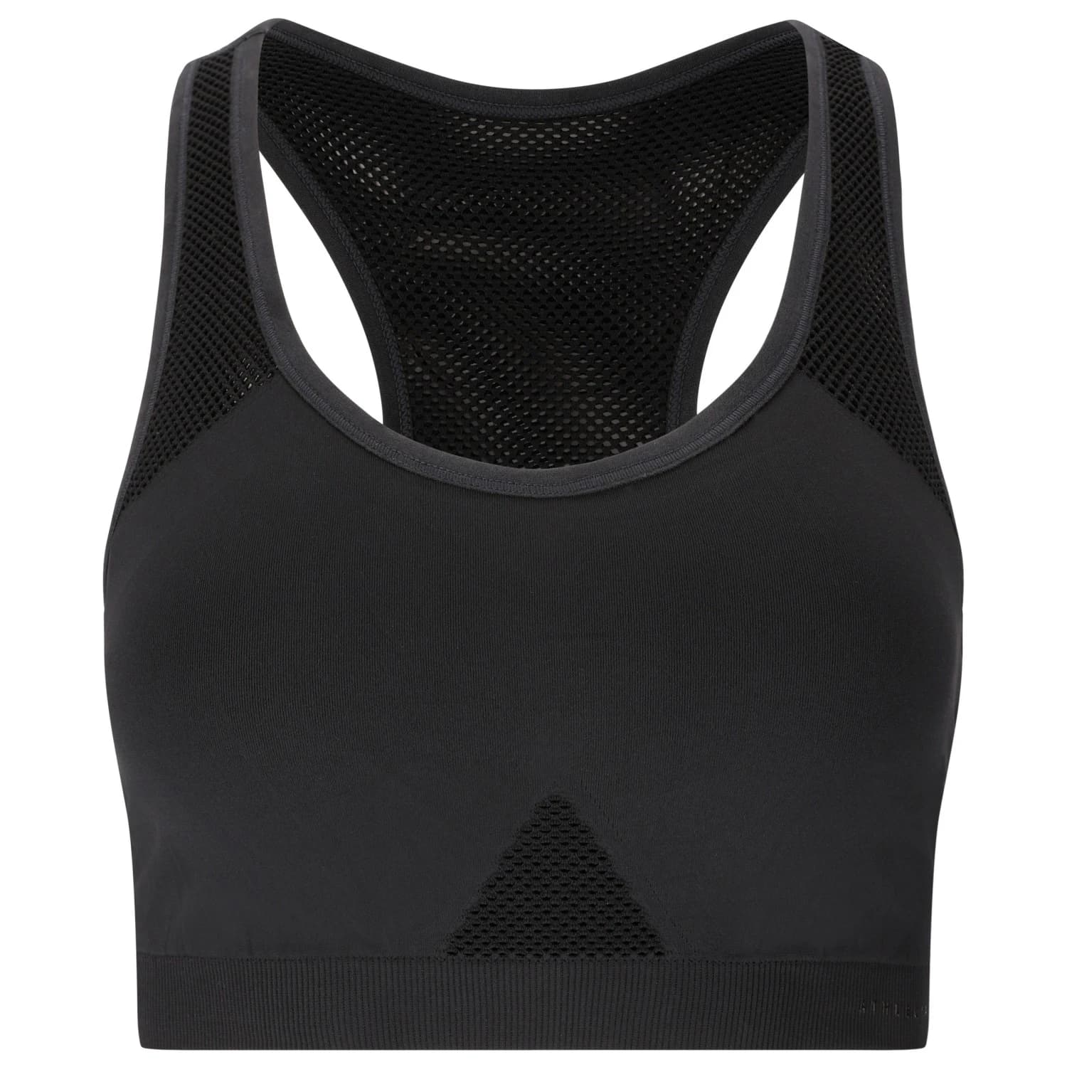 Дамски спортен сутиен ATHLECIA Women's Rosemary V2 Seamless Sports Bra - Black