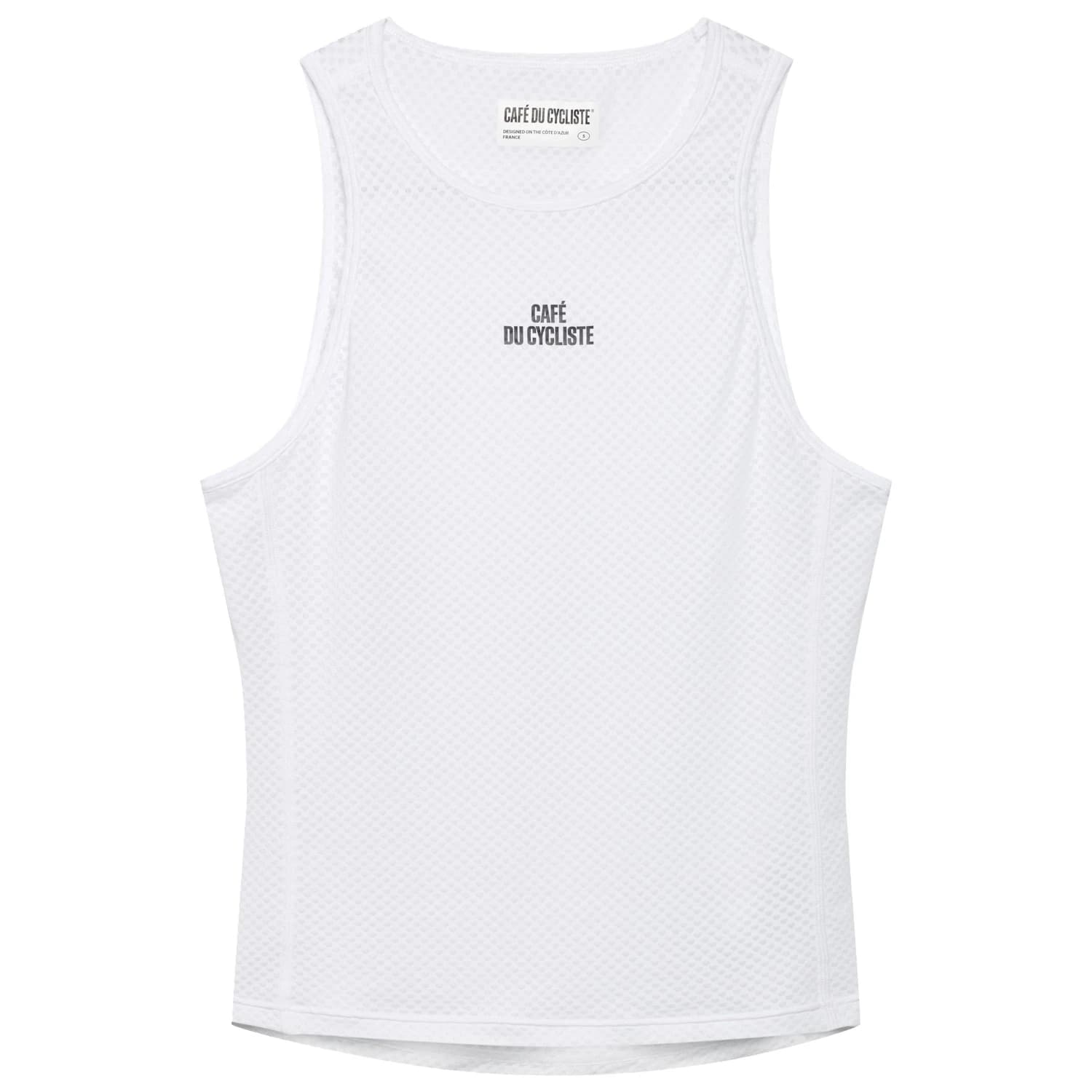 Дамско горнище CAFÉ DU CYCLISTE Women's Liliane Cycling undershirt - White