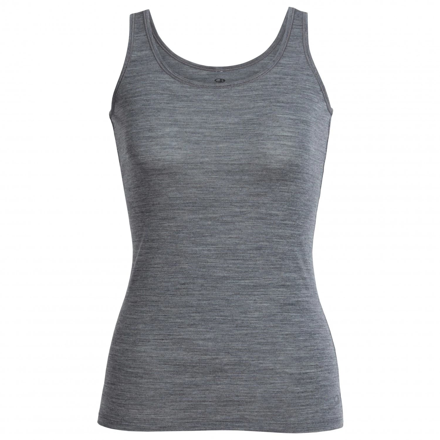Дамско мериносово термобельо Icebreaker Women's Siren Tank Merino base layer - Gritstone Heather