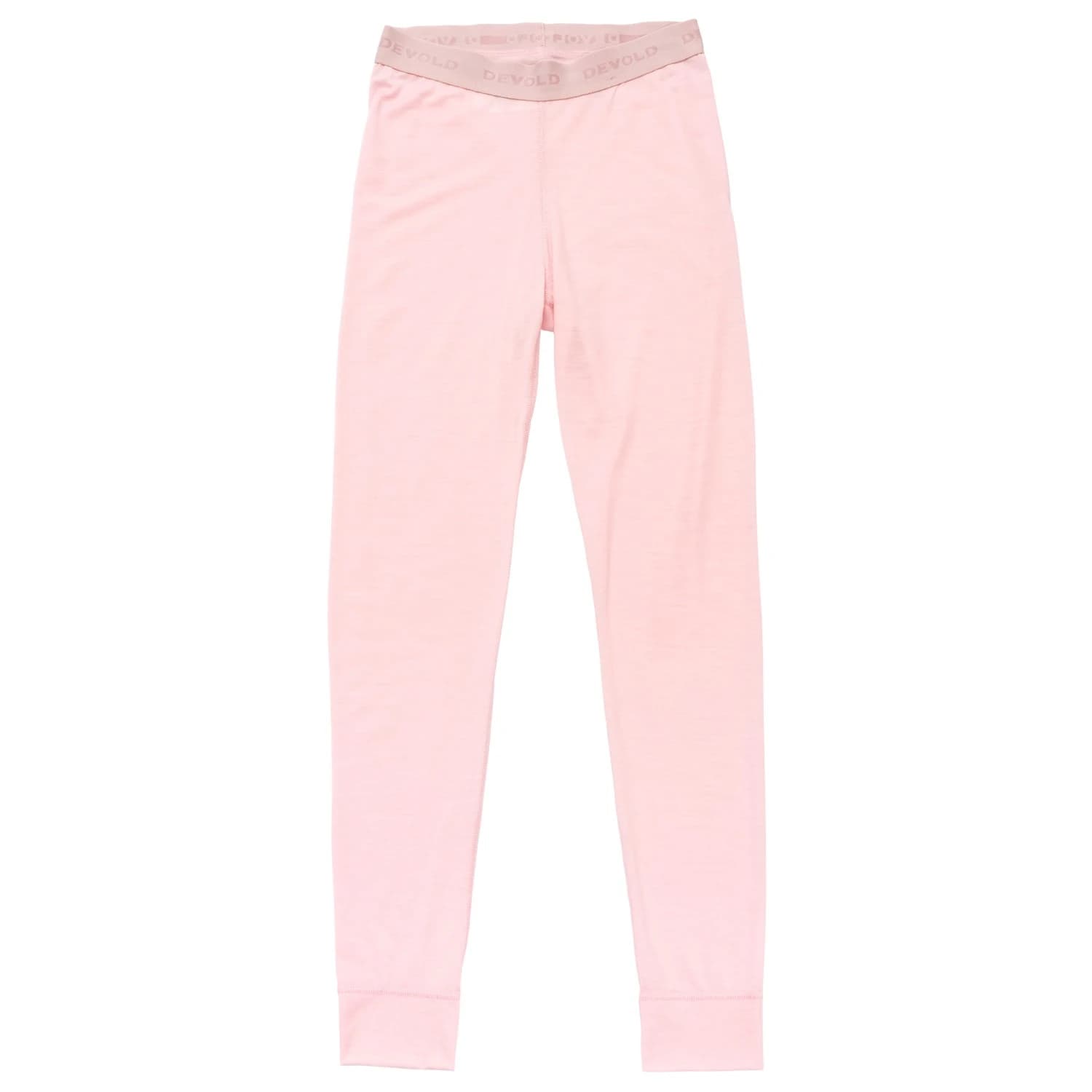 Дамско мериносово термобельо Devold Breeze Woman Long Johns Merino base layer - Chalk Pink