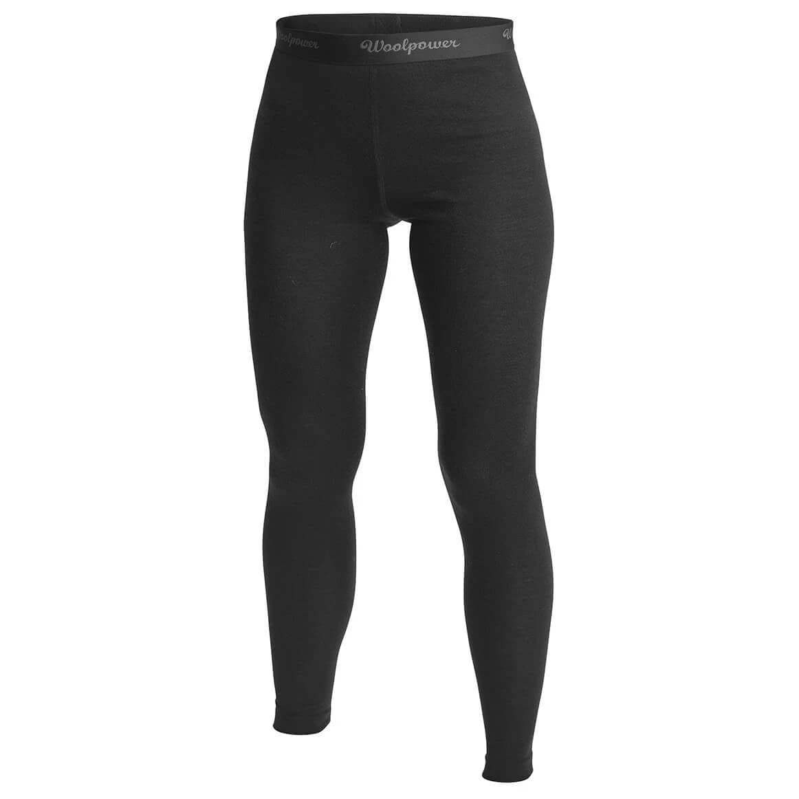 Мериносово термобельо Woolpower Women's Long Johns Merino base layer - Black