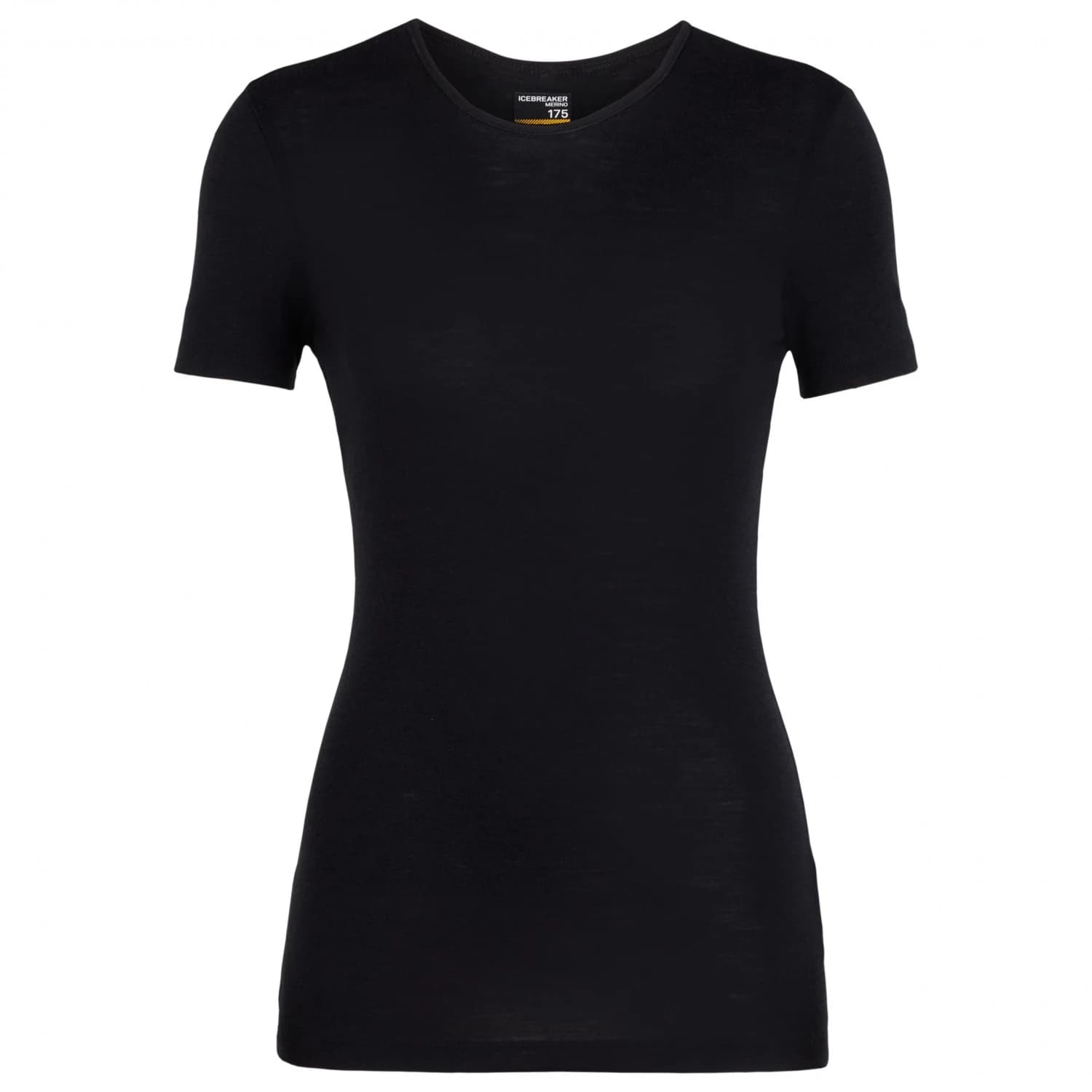 Дамско мериносово термобельо Icebreaker Women's 175 Everyday S/S Crewe Merino base layer - Black