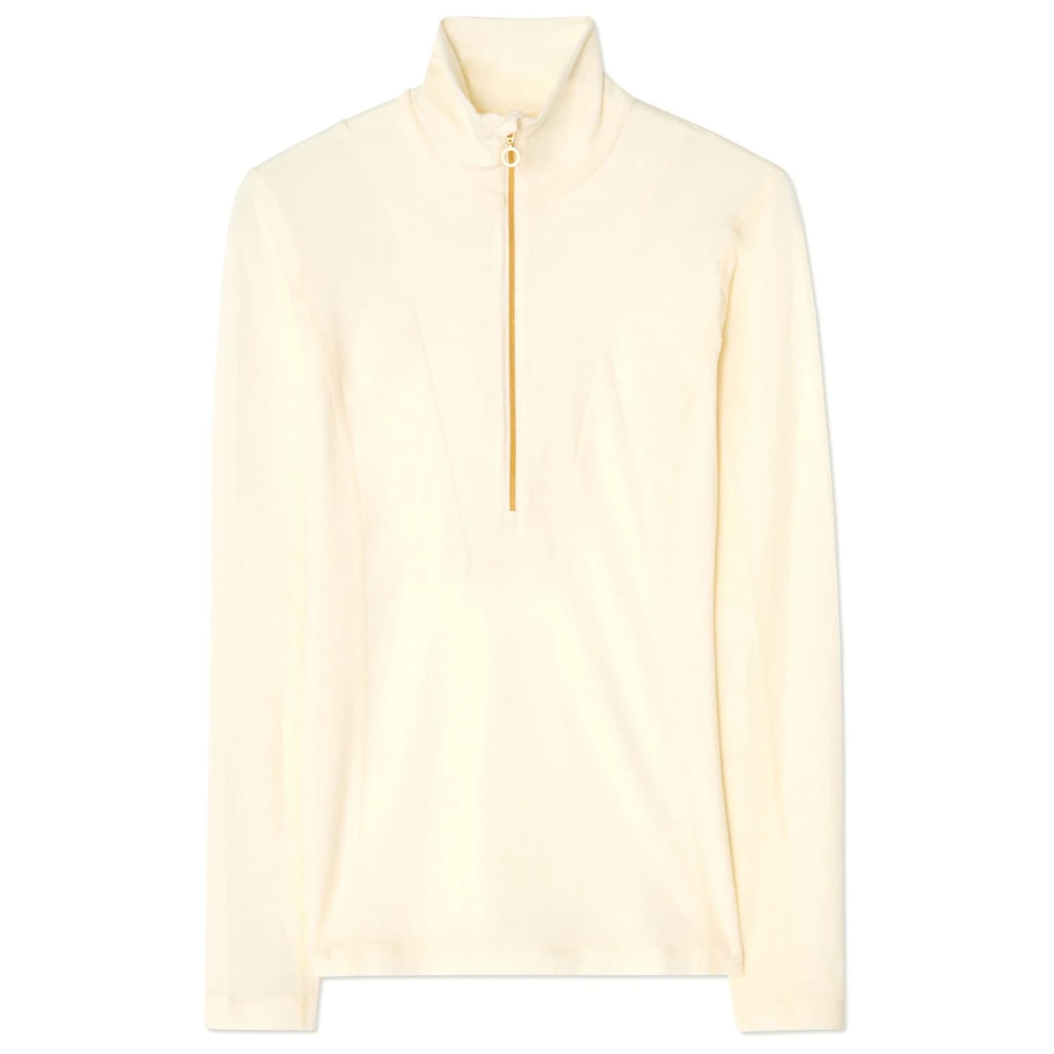 Дамско мериносово термобельо We norwegians Women's Snø ZipUp Merino base layer - Bright White
