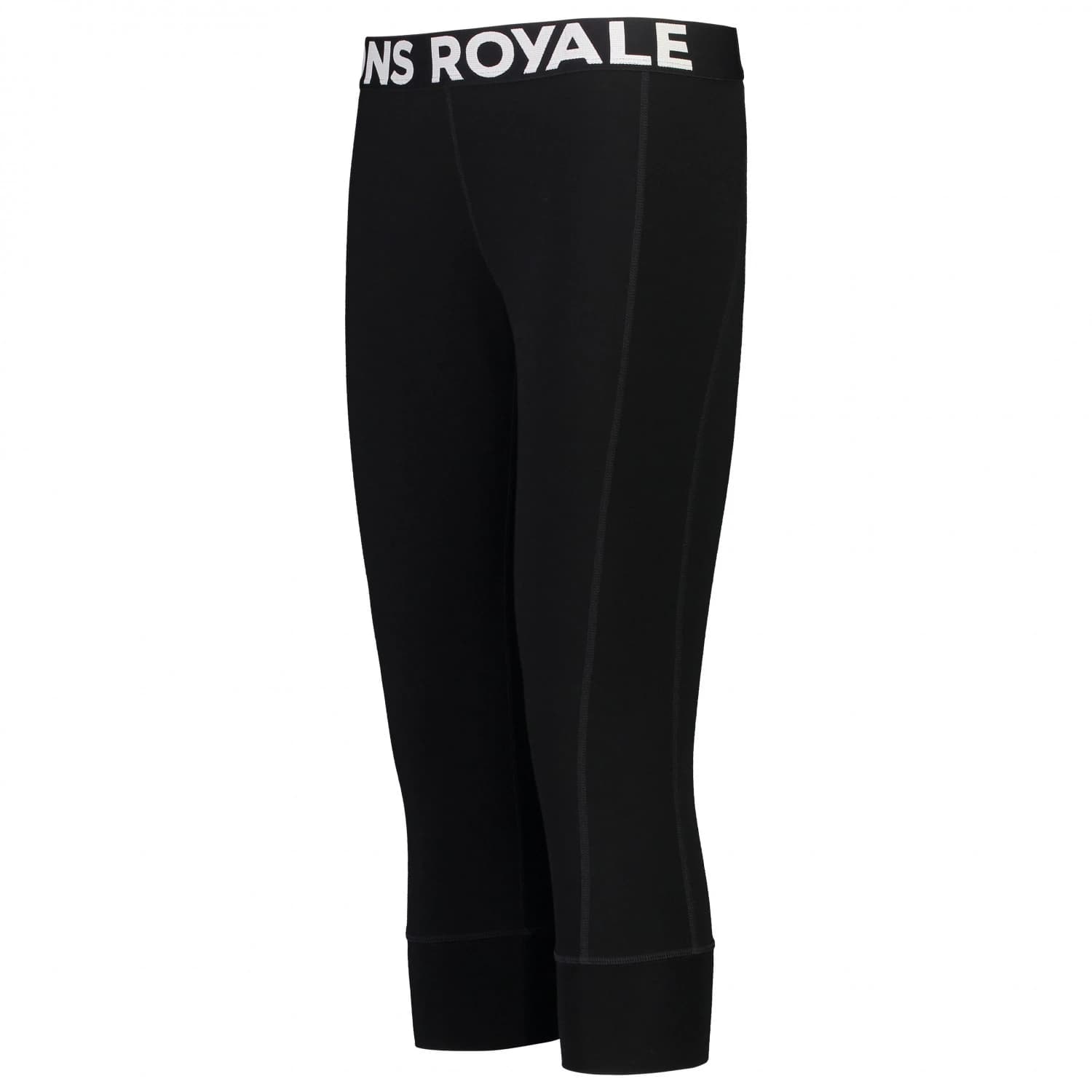 Мериносово термобельо Mons Royale Women's Cascade Merino Flex 200 3/4 Legging Merino base layer - Black