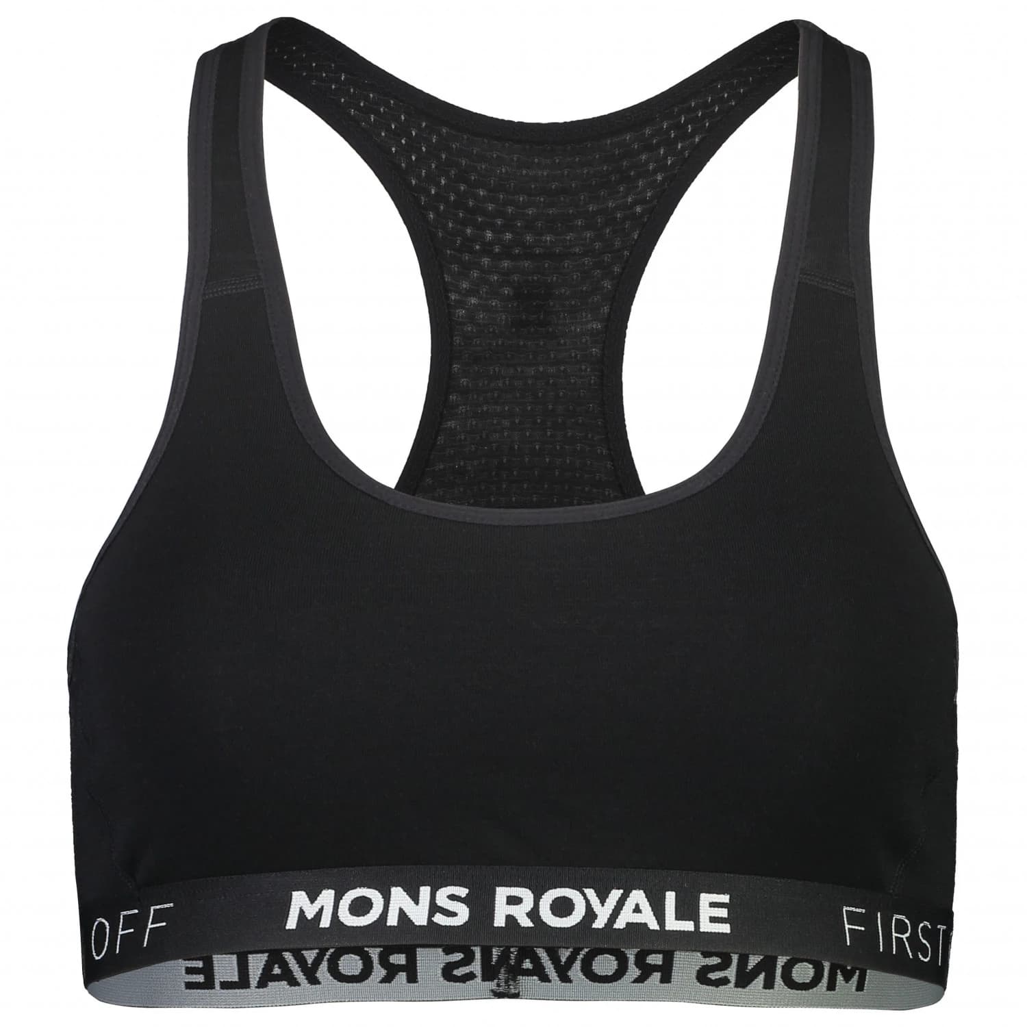 Дамски спортен сутиен Mons royale Women's Sierra Sports Bra - Black