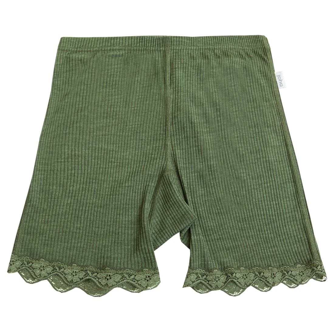 Дамско мериносово термобельо Joha Women's Shorts 70/30 Merino base layer - Olive Green
