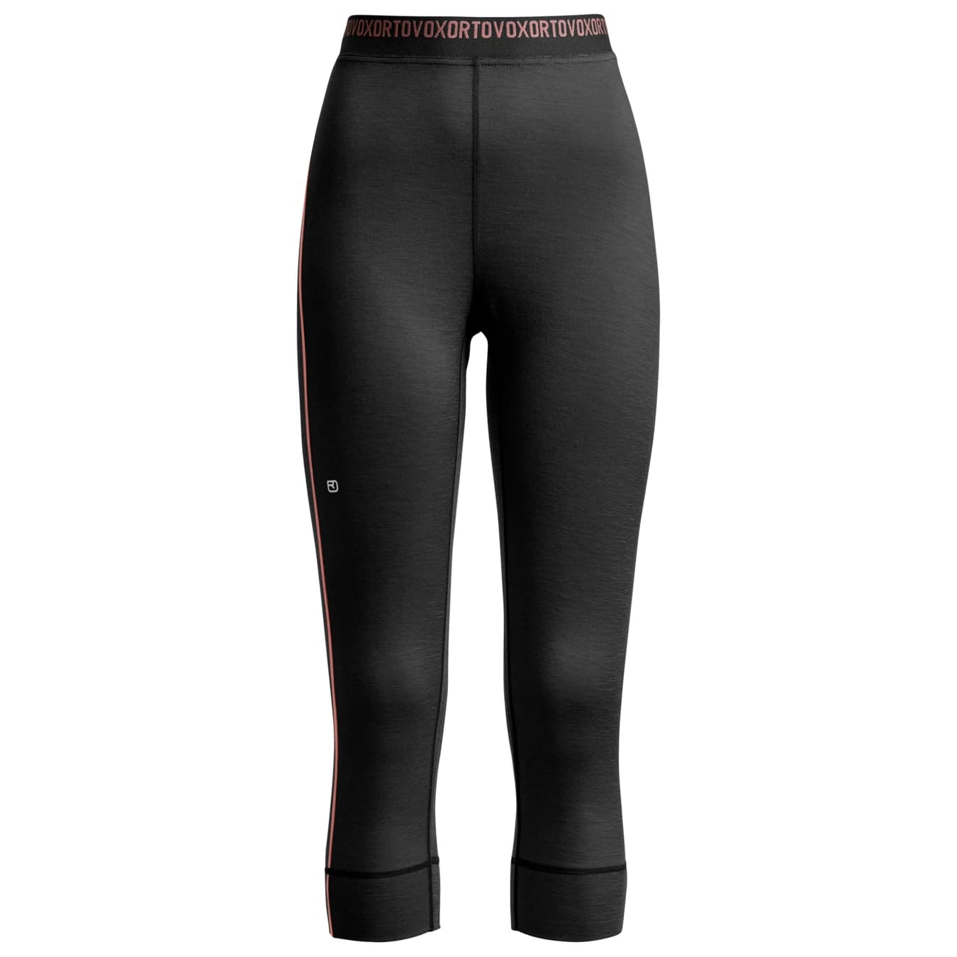 Дамско мериносово термобельо Ortovox Women's 185 Rock'N'Wool Short Pants Merino base layer - Black Raven