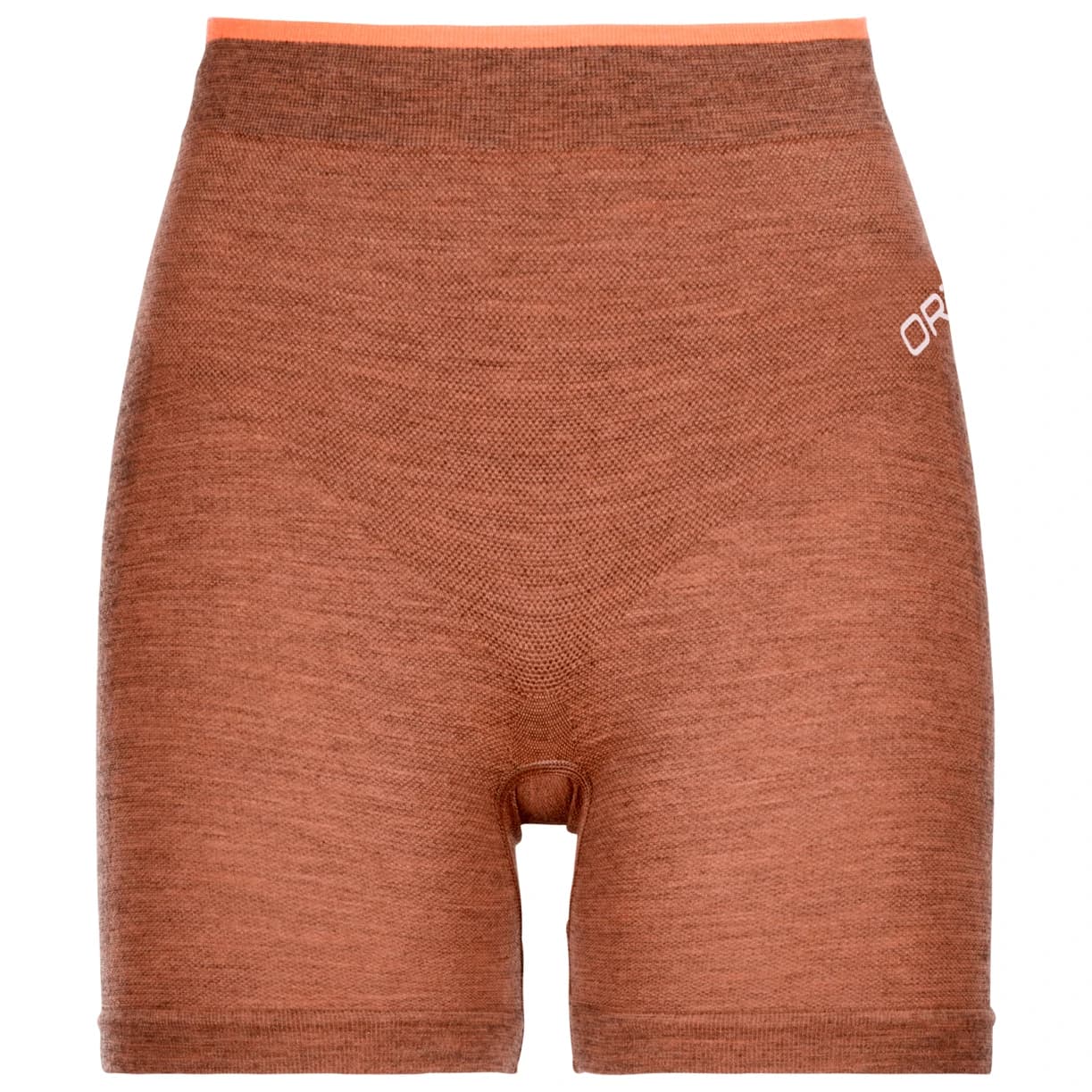 Дамско мериносово термобельо Ortovox Women's 230 Competition Boxer Merino base layer - Faded Tangerine