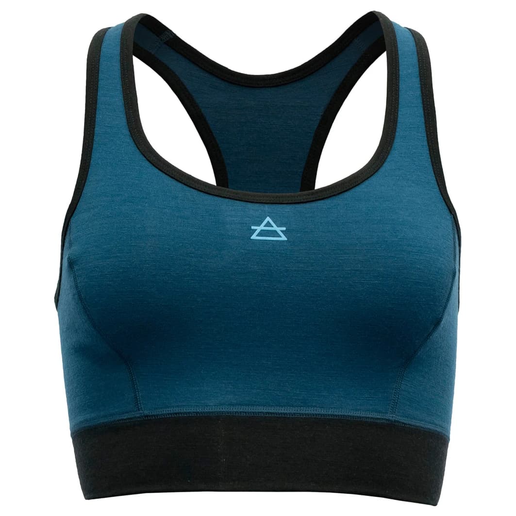 Спортен сутиен Devold Women's Berle Merino Bra Merino base layer - Flood