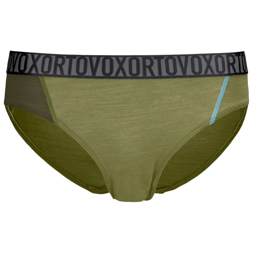 Дамско мериносово термобельо Ortovox Women's 150 Essential Bikini Merino base layer - Wild Herbs
