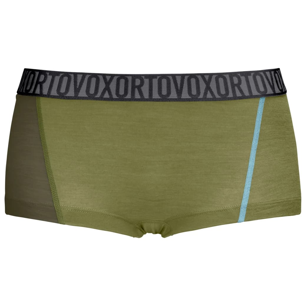 Дамско мериносово термобельо Ortovox Women's 150 Essential Hot Pants Merino base layer - Wild Herbs