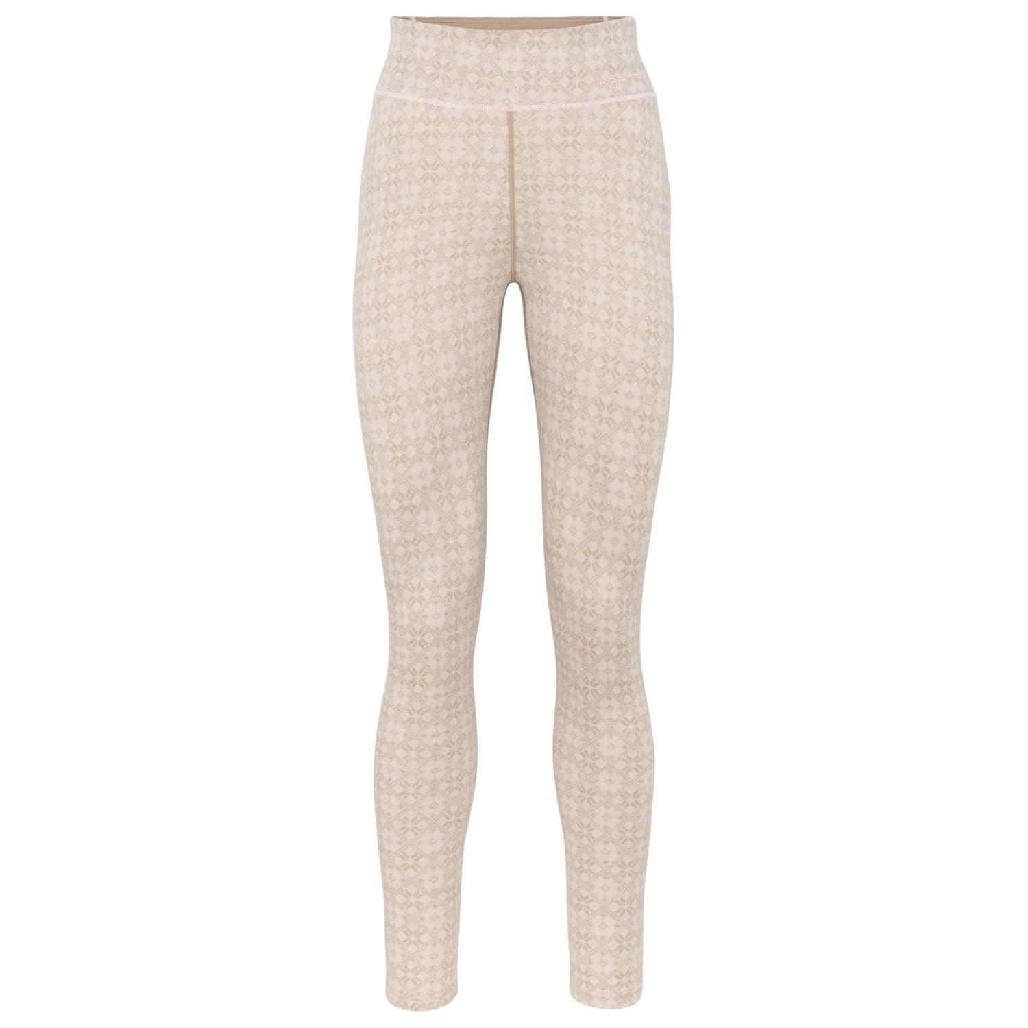 Мериносово термобельо Kari Traa Women's Rose Light Pant HW Merino base layer - Mocha