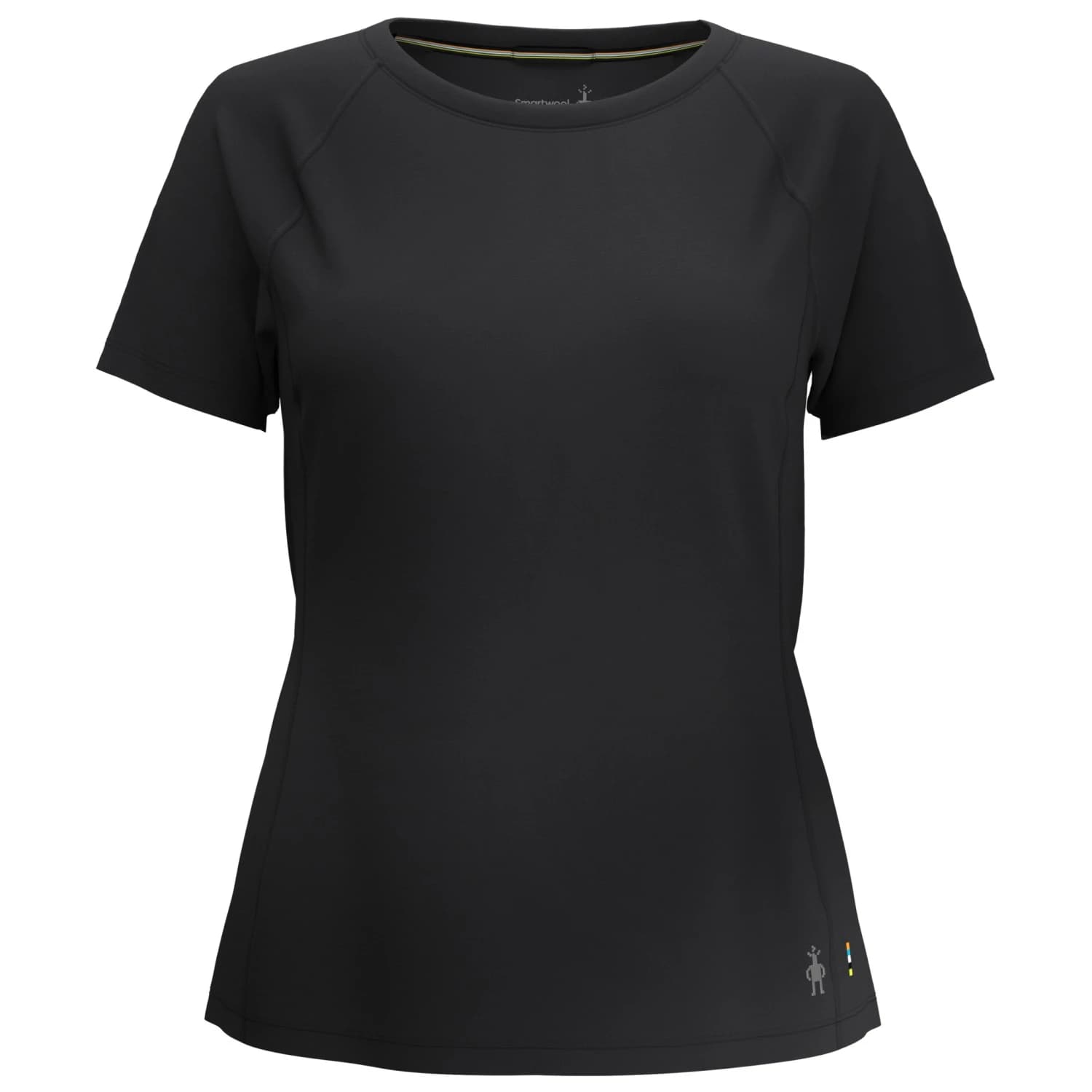 Дамска мериносова блуза Smartwool Women's Active Ultralite Short Sleeve Merino base layer - Black