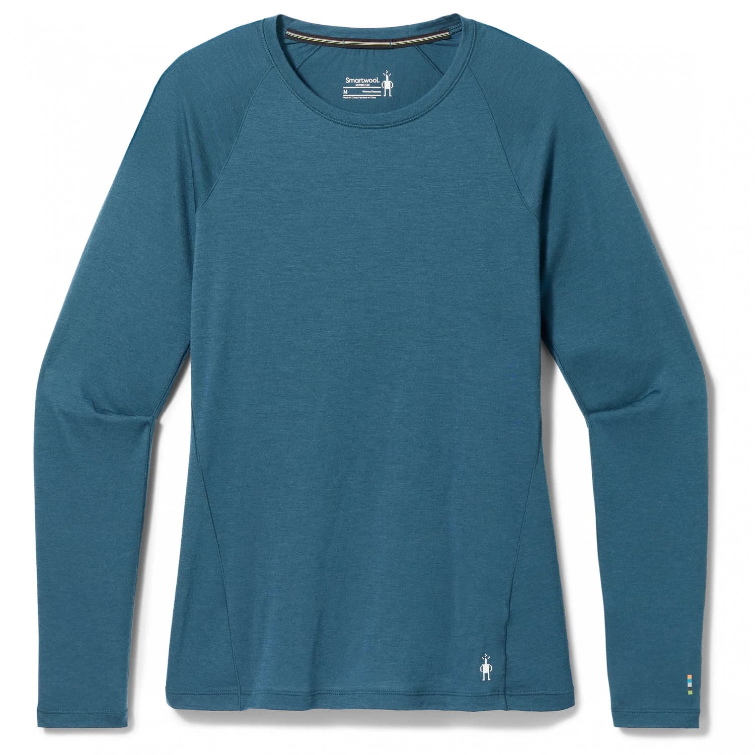 Дамско мериносово термобельо Smartwool Women's Classic All-Season Merino Base Layer L/S Merino base layer - Twilight Blue