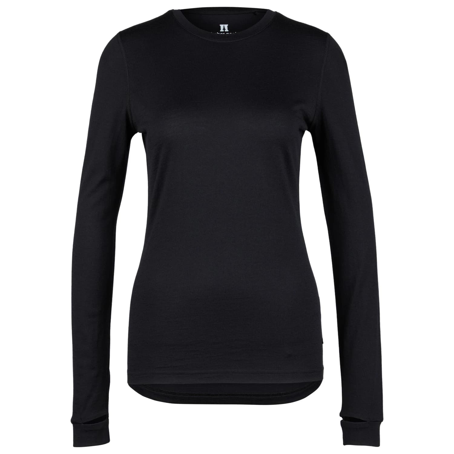Дамско мериносово термобельо Heber Peak Women's Merino190 RootHe. L/S Merino base layer - Black