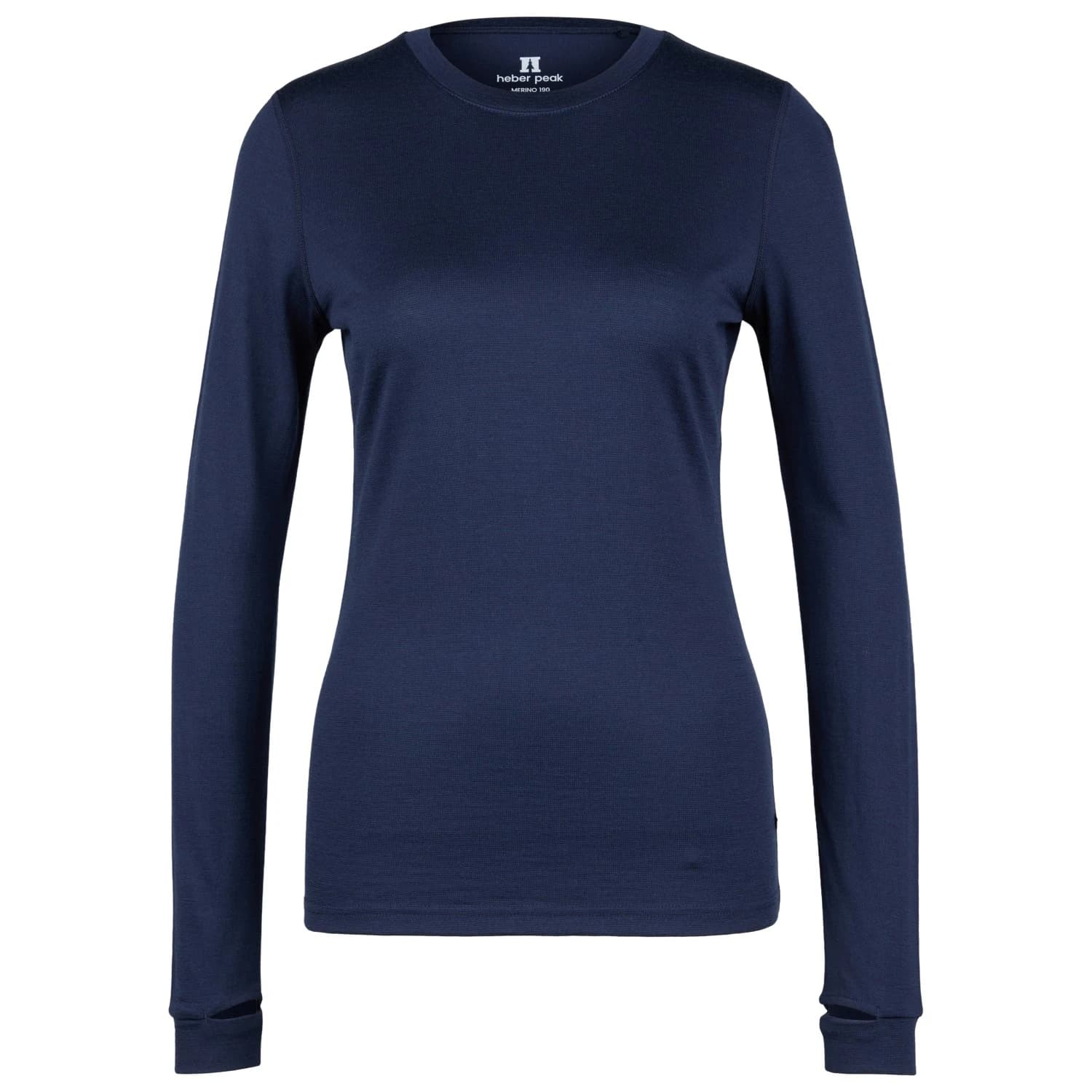 Дамско мериносово термобельо Heber Peak Women's Merino190 RootHe. L/S Merino base layer - Navy