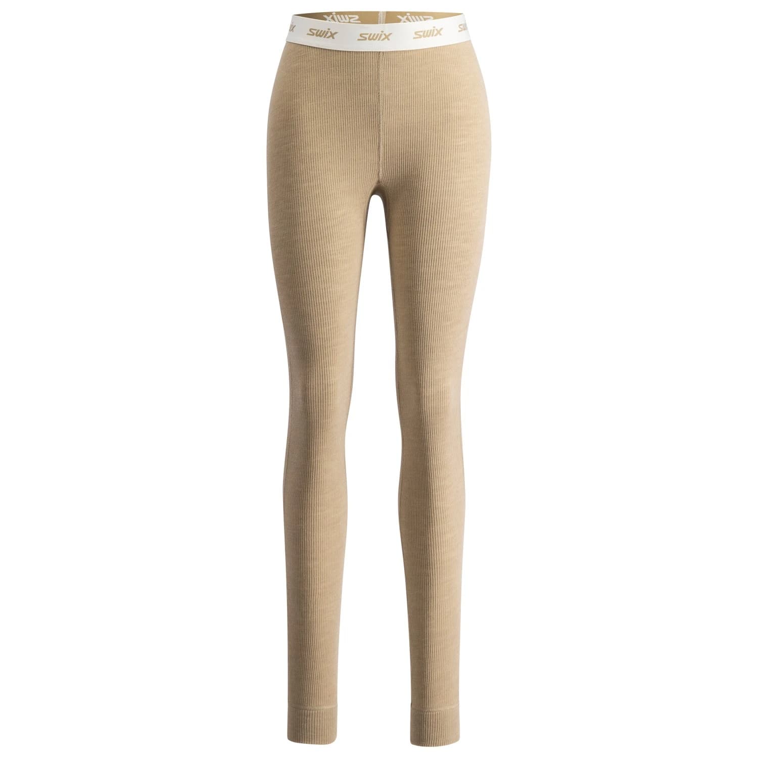 Дамско мериносово термобельо Swix Women's RaceX Merino Pants Merino base layer - Dune