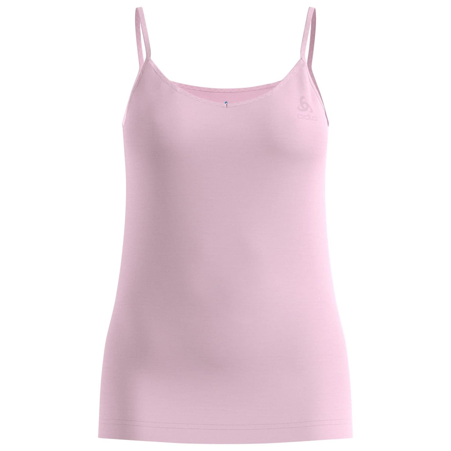 Дамско мериносово термобельо Odlo Women's Merino 160 Baselayer V-Neck Singlet Merino base layer - Hyper Pink