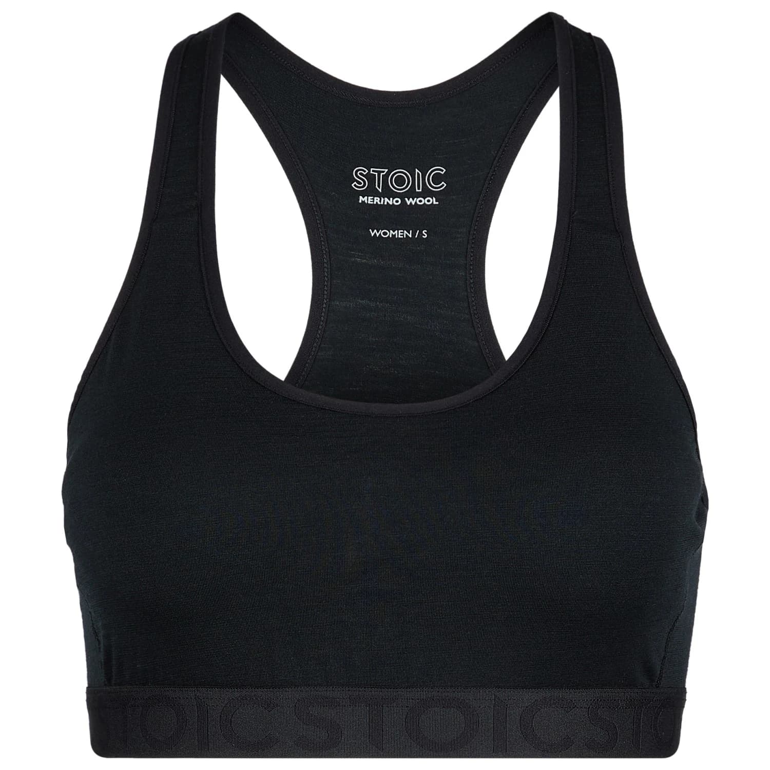Дамско мериносово термобельо Stoic Women's Merino150 AlsenSt. Bra Merino base layer - Black