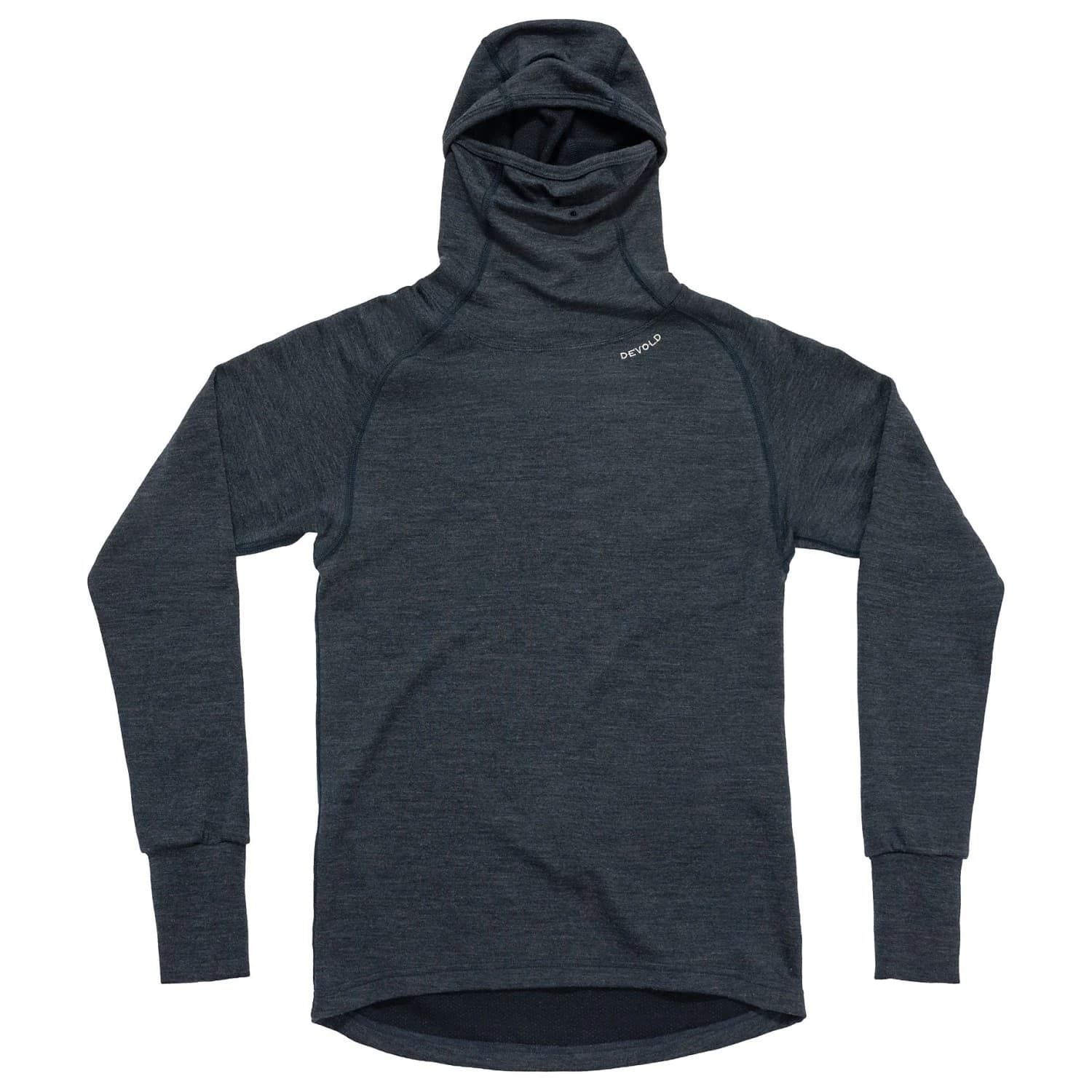 Мериносово термобельо Devold Women's Expedition Merino Silk Hoodie Merino base layer - Ink