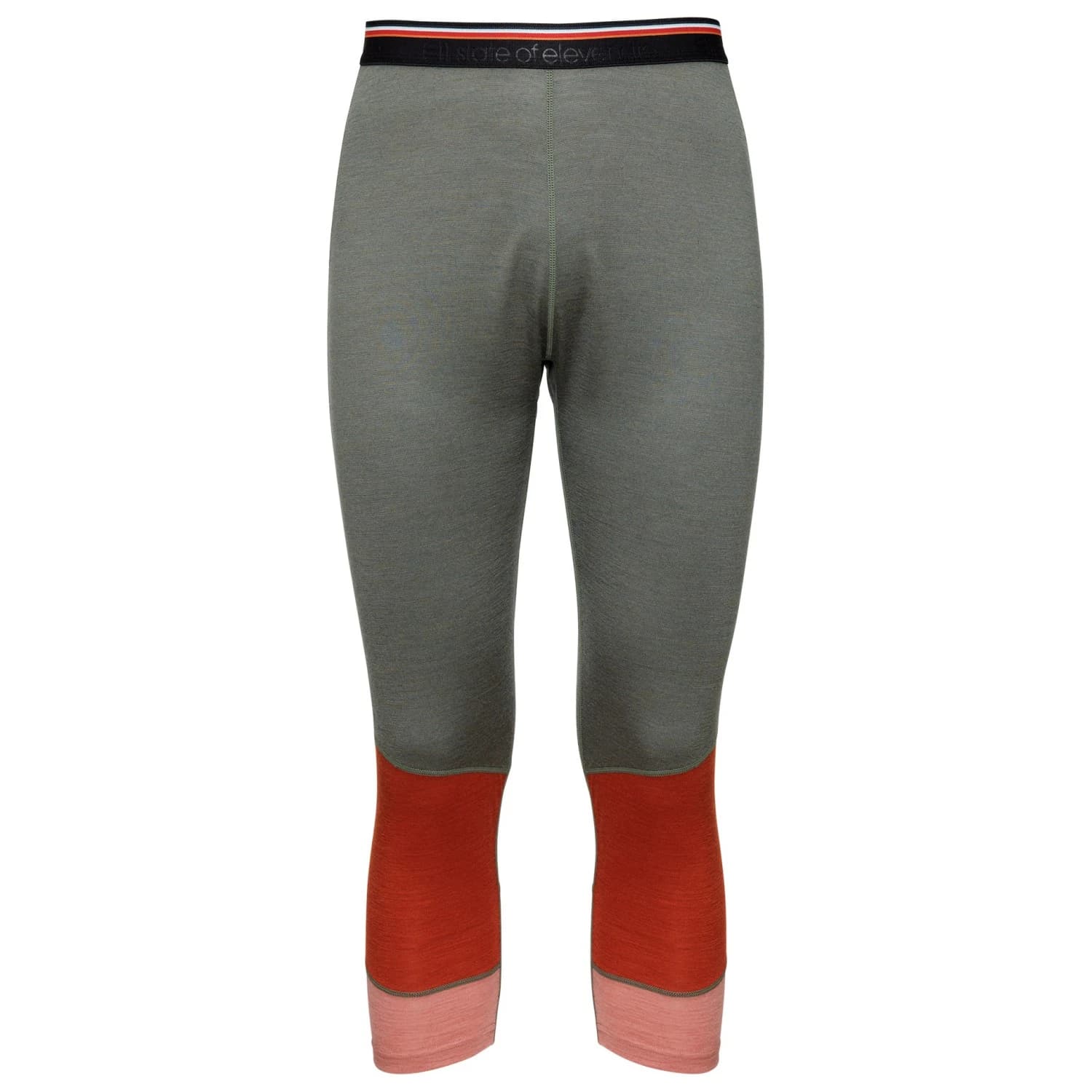 Дамско мериносово термобельо Elevenate Women's Primo Short Pants Merino base layer - Grey Green