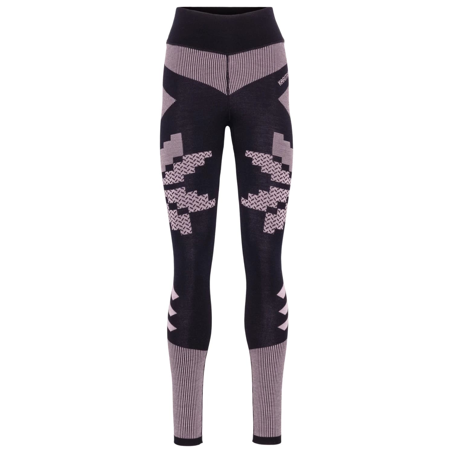 Дамско мериносово термобельо Kari Traa Women's Faith Pants Merino base layer - Black