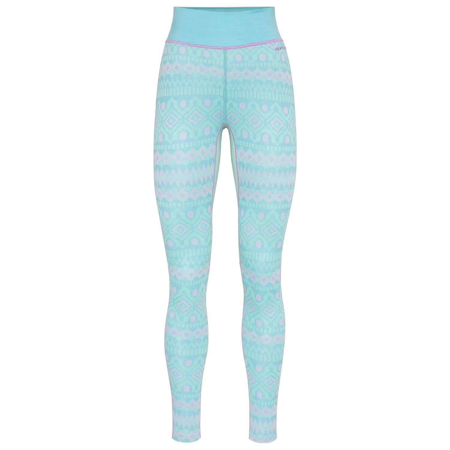 Дамско мериносово термобельо Kari Traa Women's Malia Pants Merino base layer - Blue Lagoon