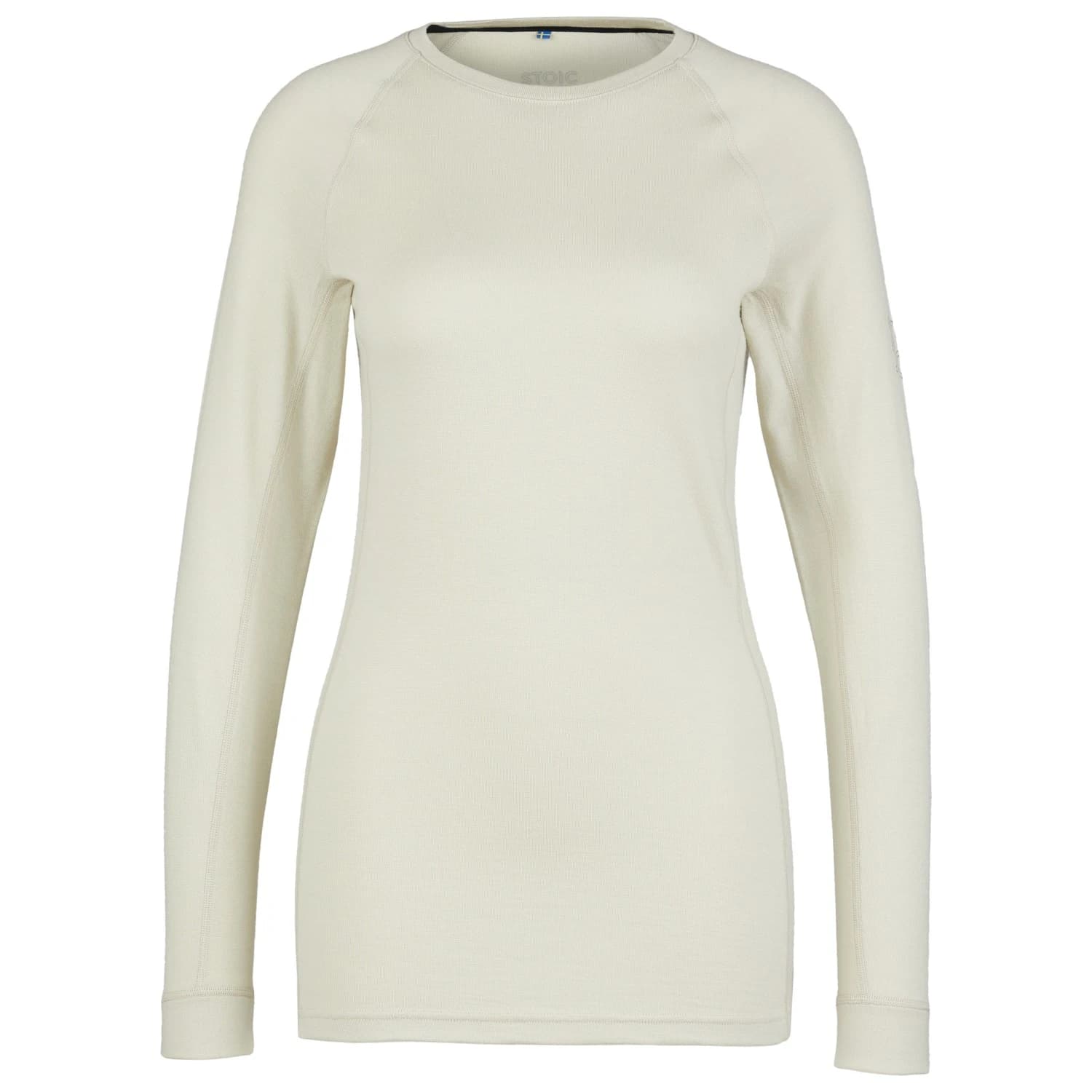 Дамско мериносово термобельо Stoic Women's Merino240 BengtSt. L/S Merino base layer - Stone Grey