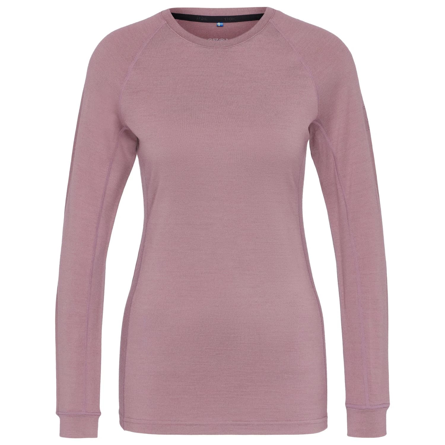 Мериносово термобельо Stoic Women's Merino240 BengtSt. L/S Merino base layer - Light Rosewood