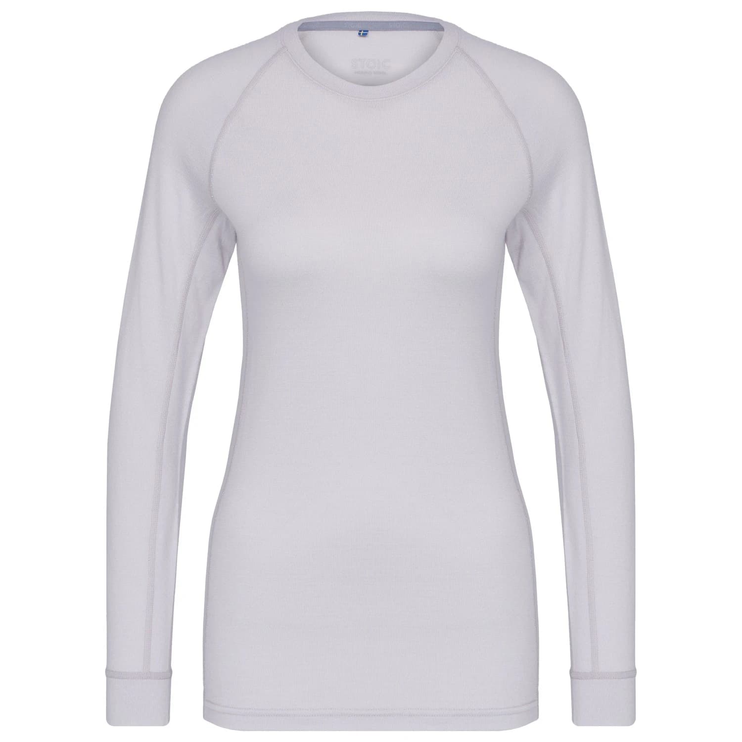 Мериносово термобельо Stoic Women's Merino240 BengtSt. L/S Merino base layer - Moon Grey