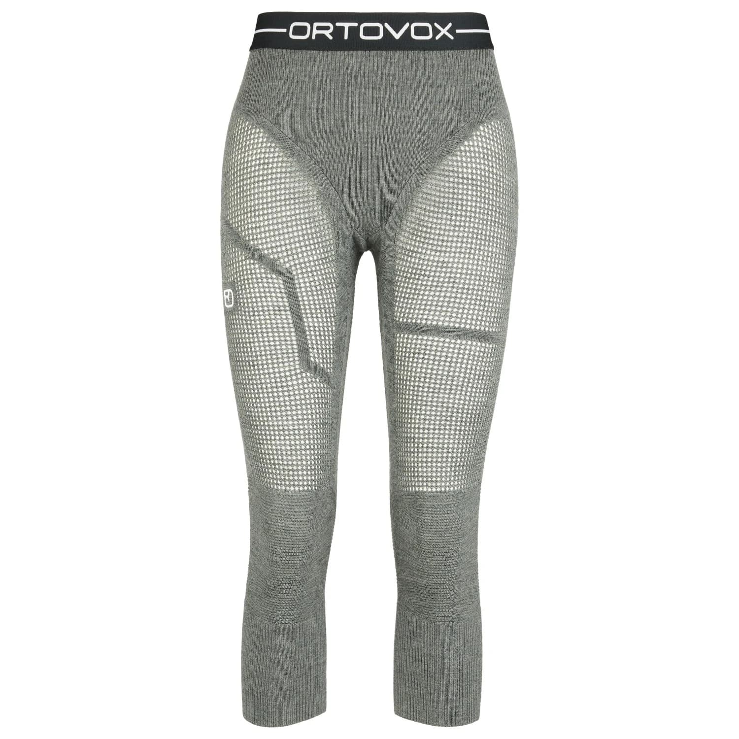 Дамско мериносово термобельо Ortovox Women's Merino Thermovent Short Pants Merino base layer - Dark Grey Blend