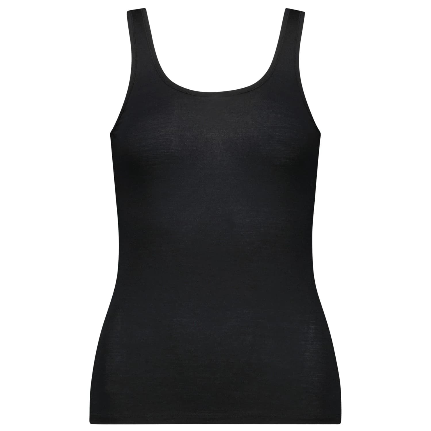 Дамско мериносово термобельо Mons Royale Women's Folo Merino Tank Merino base layer - Black