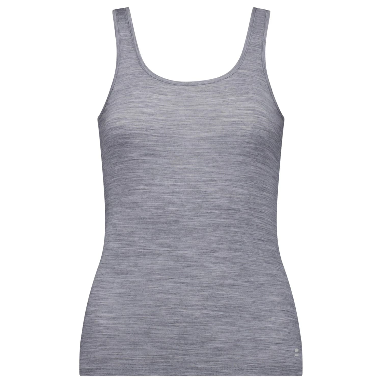 Дамско мериносово термобельо Mons Royale Women's Folo Merino Tank Merino base layer - Grey Heather