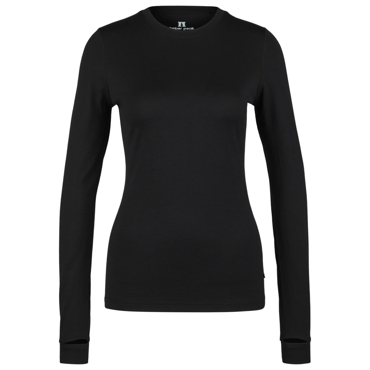 Дамско мериносово термобельо Heber Peak Women's Merino250 RootHe. L/S Merino base layer - Black