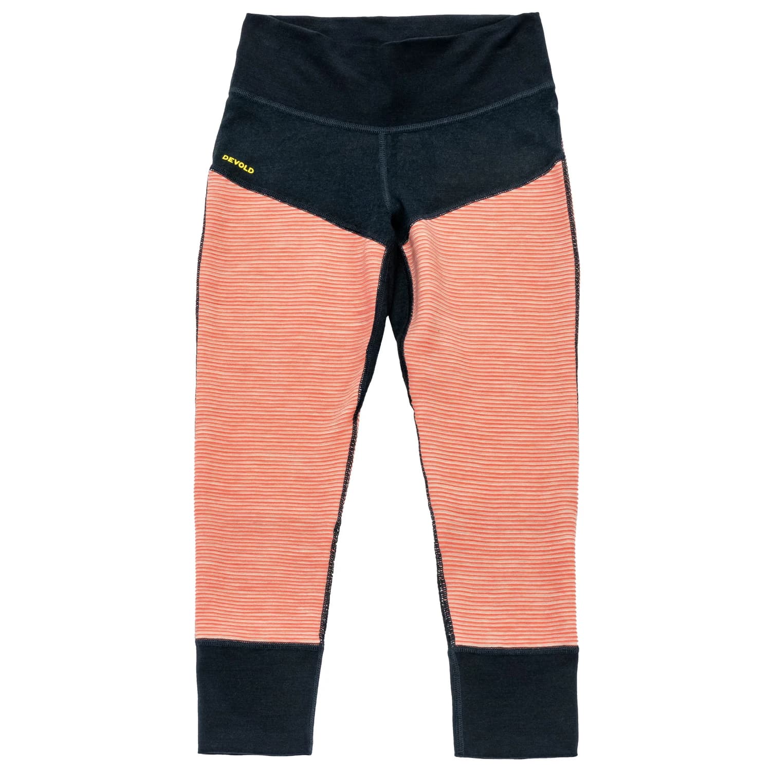 Дамско мериносово термобельо Devold Women's Tuvegga Merino 3/4 Longs Merino base layer - Coral