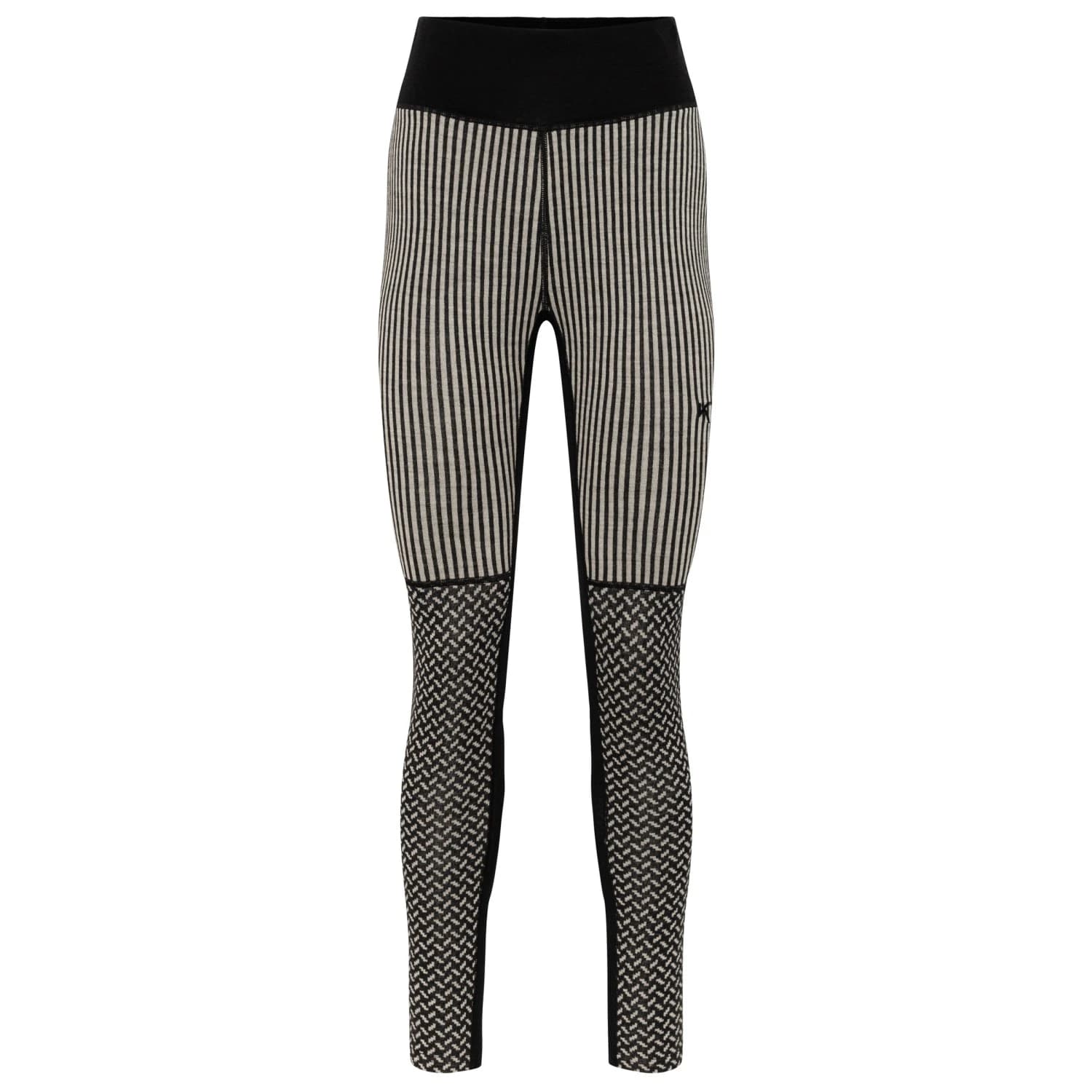 Дамско мериносово термобельо Kari Traa Women's Smekker High Waist Pants Merino base layer - Black