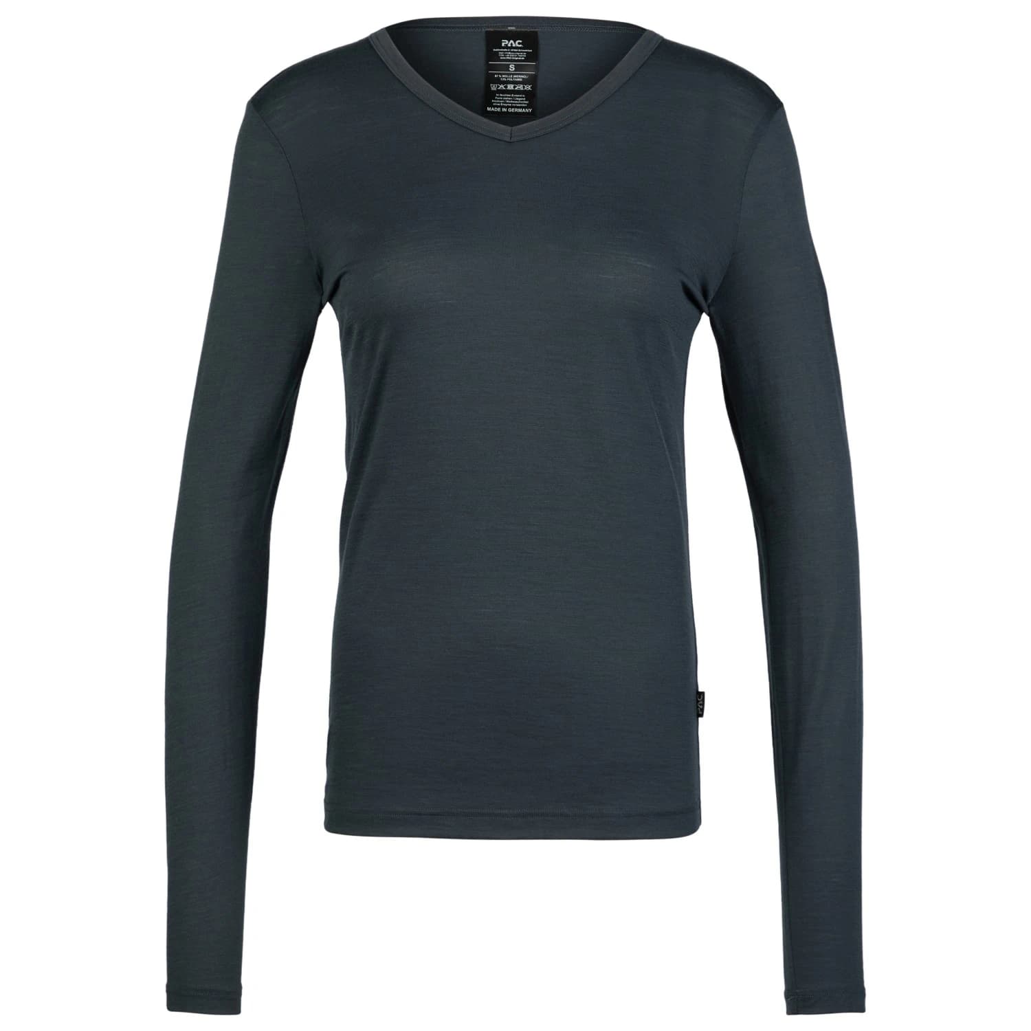 Дамско мериносово термобельо P.A.C. Women's Merino T-Shirt L/S Merino base layer - Grey Melange