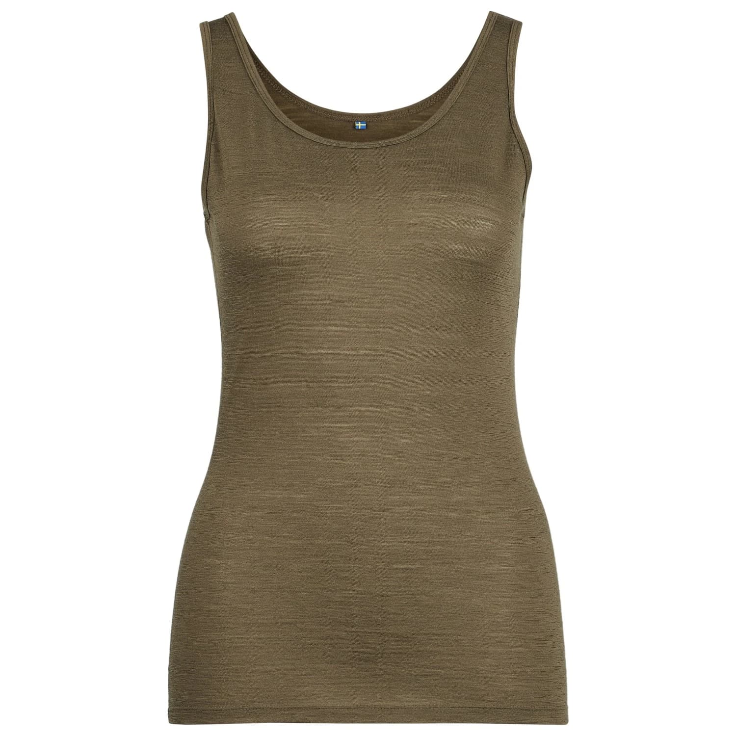 Дамска мериносова блуза Stoic Women's Merino135 HovaSt. Tank Merino base layer - Loden Green