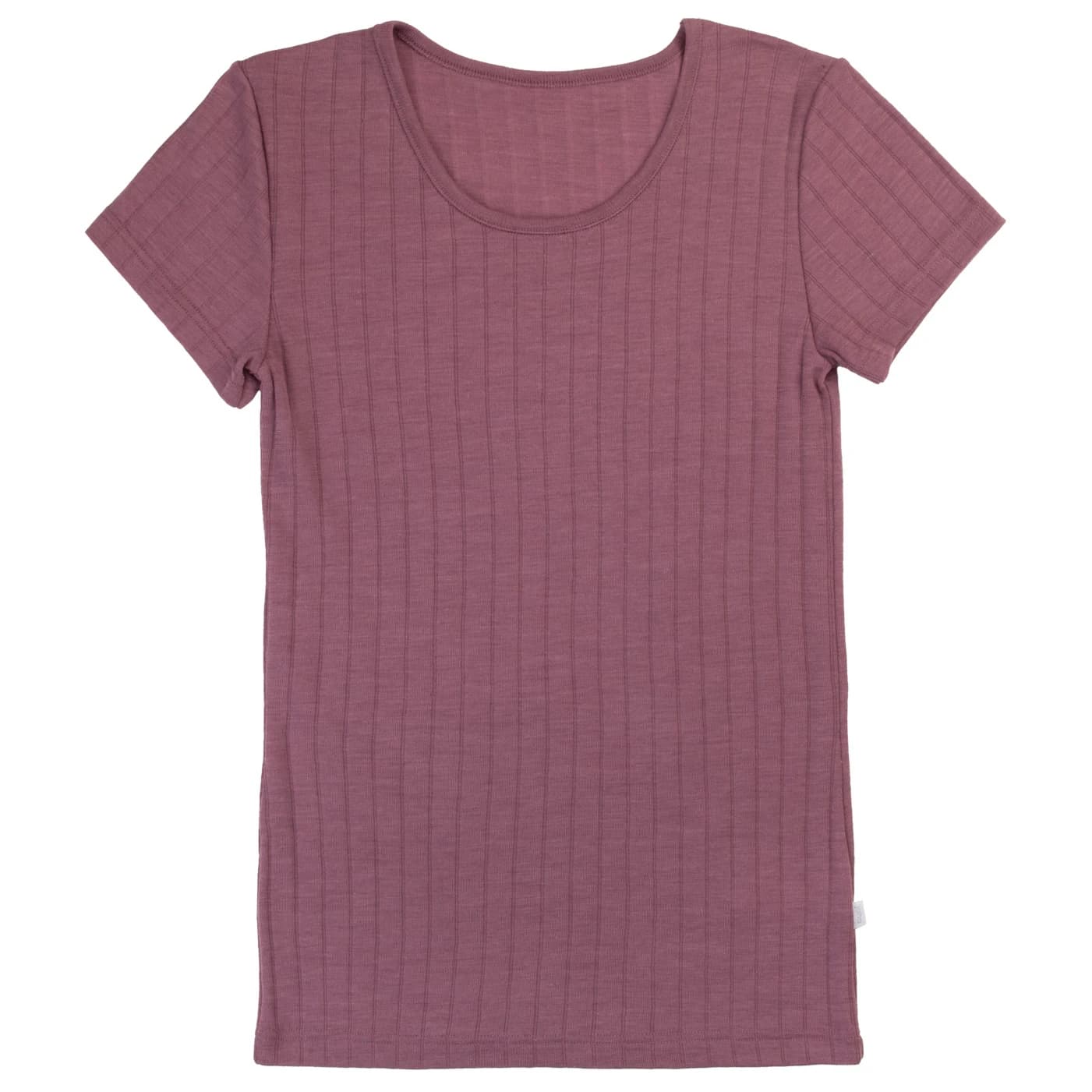 Дамско мериносово термобельо Joha Women's Blouse Short Sleeves Merino base layer - Heather