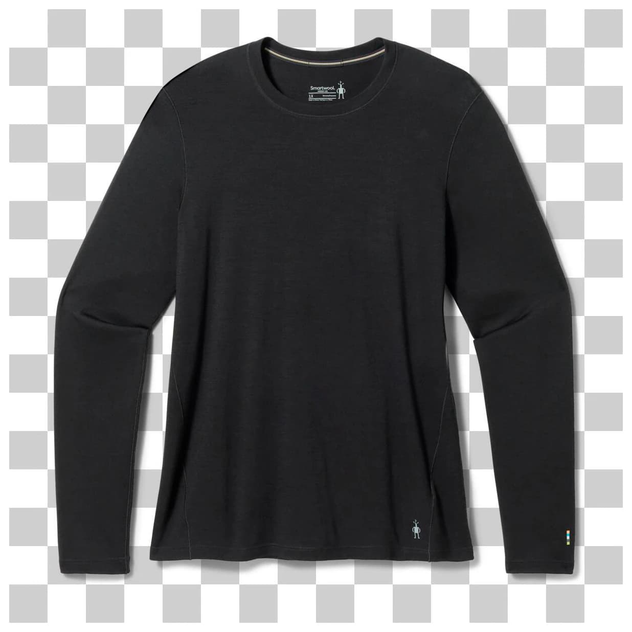 Дамско мериносово термобельо Smartwool Women's Classic All-Season Merino Base Layer Plus Merino base layer - Black