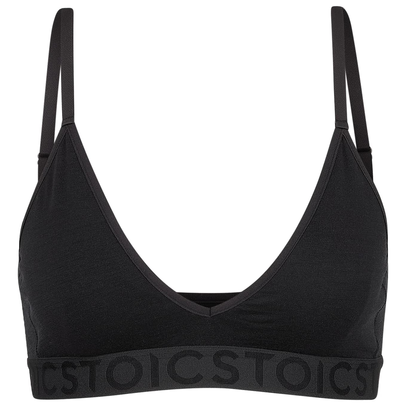 Дамско мериносово термобельо Stoic Women's Merino150 AlsenSt. Flexible Bra Sports bra - Black