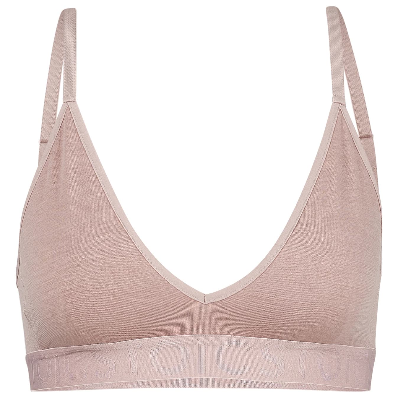 Дамско мериносово термобельо Stoic Women's Merino150 AlsenSt. Flexible Bra Sports bra - Sand Rose