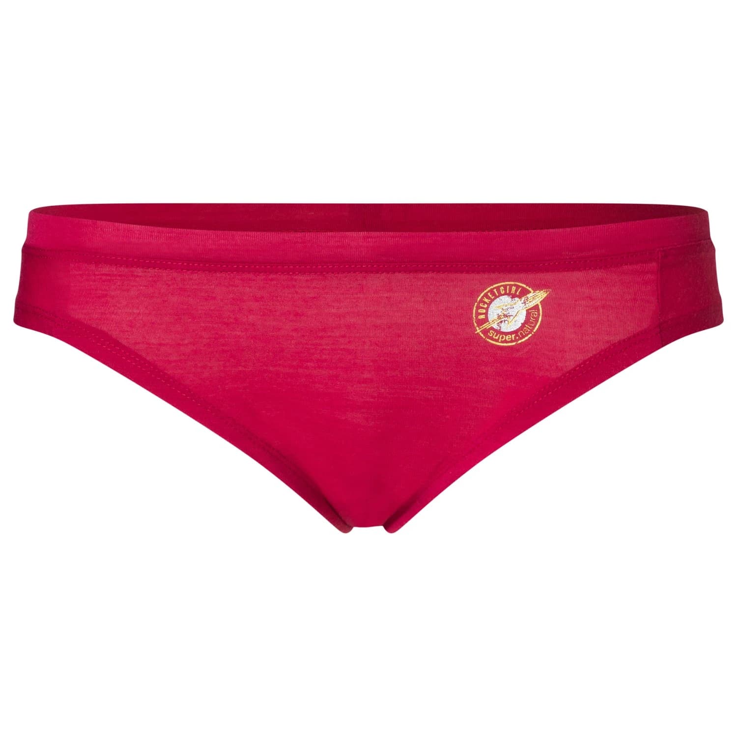 Дамско мериносово термобельо super.natural Women's Rocket175 Thong Merino base layer - Sangria / Gold / Silver