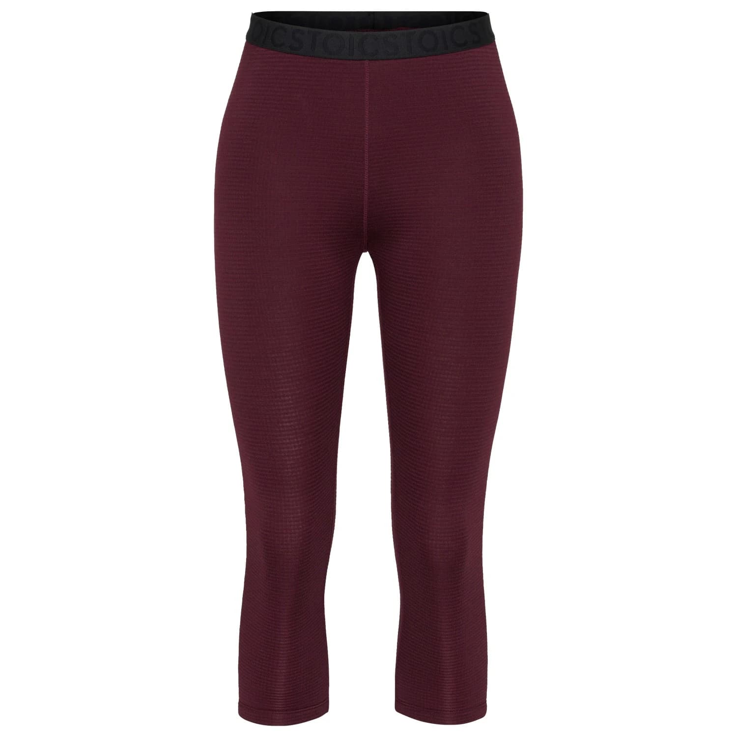 Мериносово термобельо Stoic Women's MerinoSoft180 TuleboLightSt. 3/4 Pants Merino base layer - Dark Plum Red